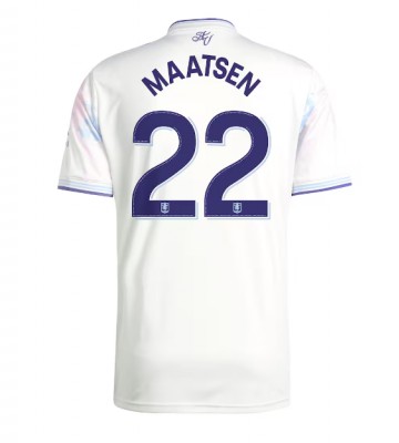 Aston Villa Ian Maatsen #22 Tredjetrøje 2025-26 Kortærmet